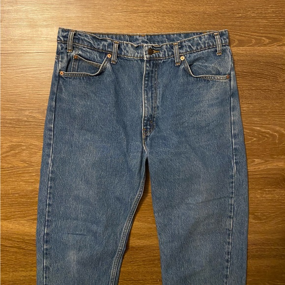 Vintage 90’s Levi 505 Orange Tab Relaxed Fit Jeans - Picture 3 of 7